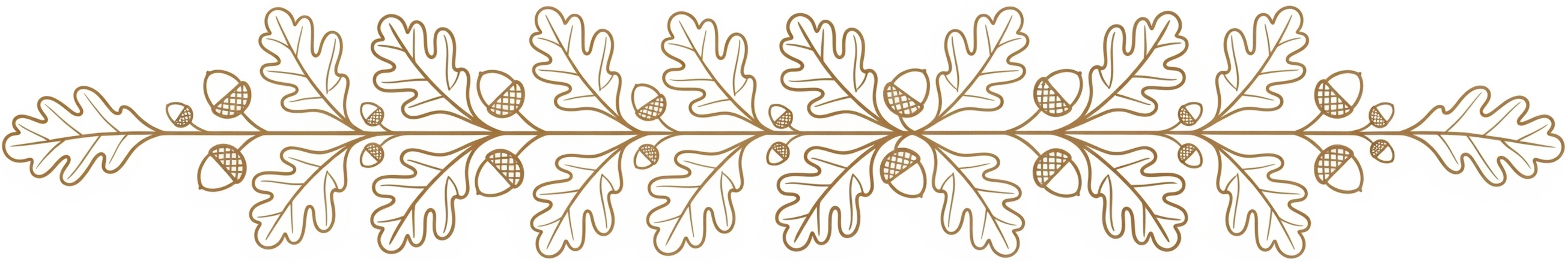 Oak leaves embellishment